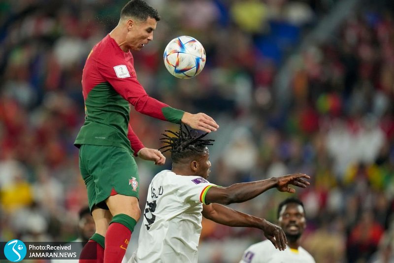 کریستیانو رونالدو پرتغال غنا جام جهانی 2022