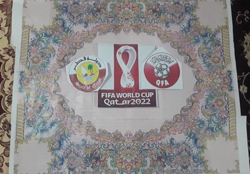 رونمایی از طرح تابلو فرش‌های جام جهانی قطر در ایران