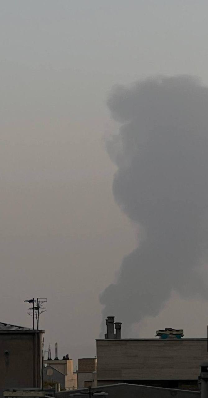 آتش سوزی در تهران امروز (1)