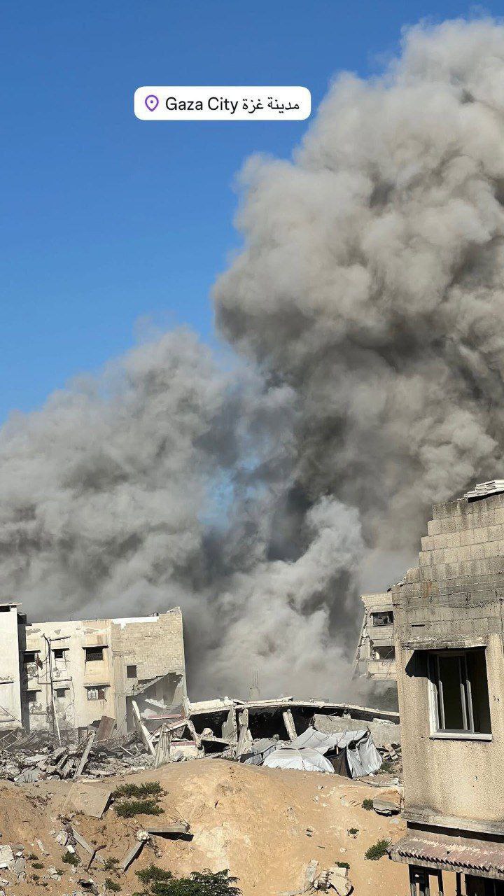بمباران غزه امروز صبح (3)