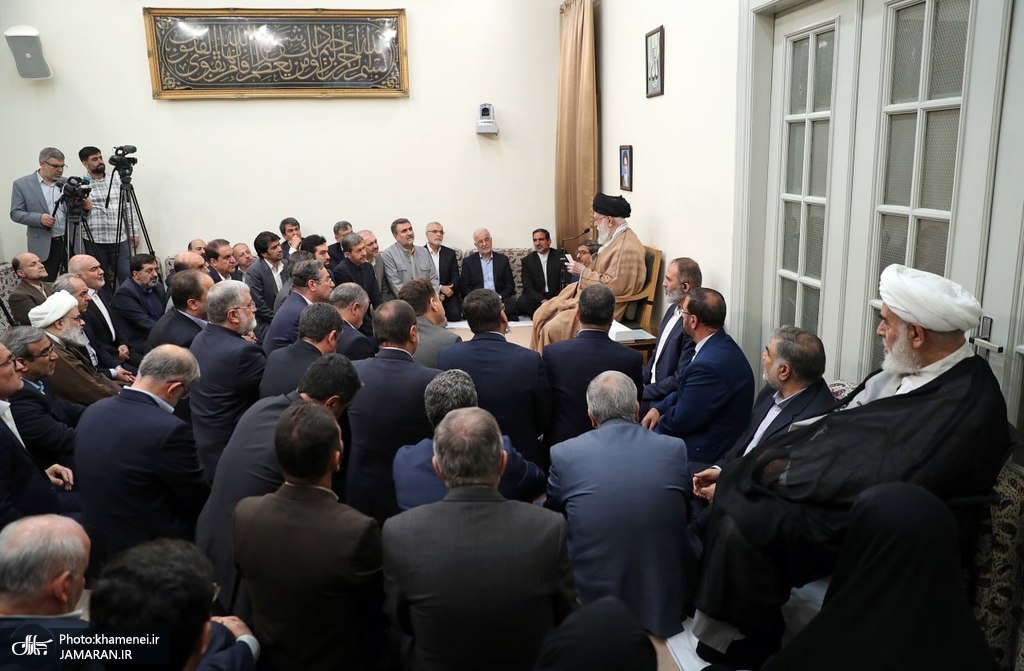 وزیر کشور و استانداران با رهبر انقلاب دیدار کردند (2)