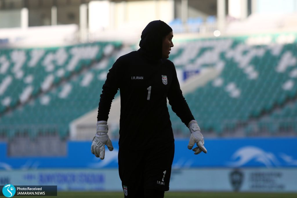 زهره کودایی شادی تیم ملی فوتبال زنان ایران