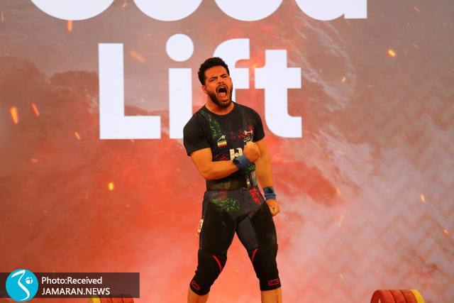 وزنه برداری قهرمانی جهان علیرضا معینی