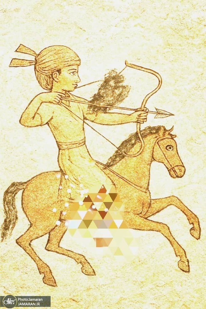 بازسازی تقریبی هوش مصنوعی از کماندار ساسانی