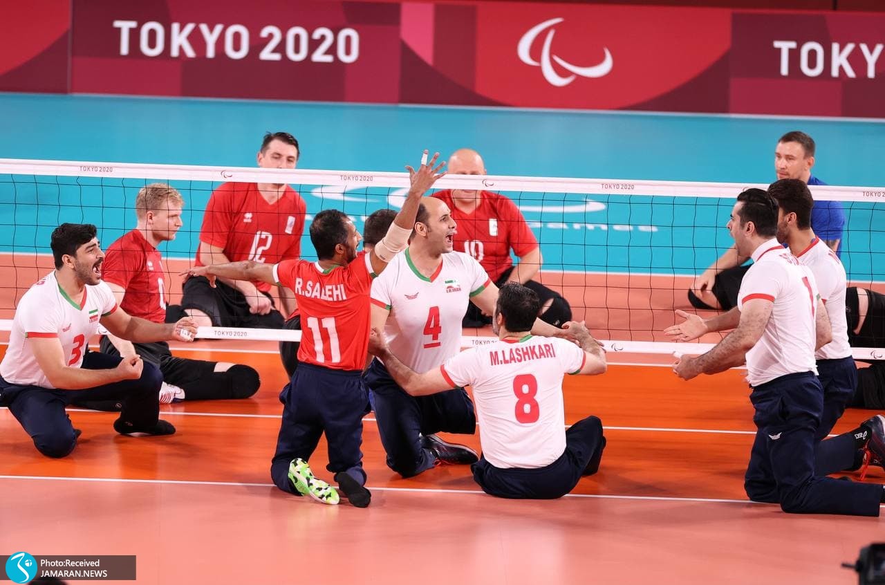 پارالمپیک 2020 - والیبال نشسته ایران و روسیه