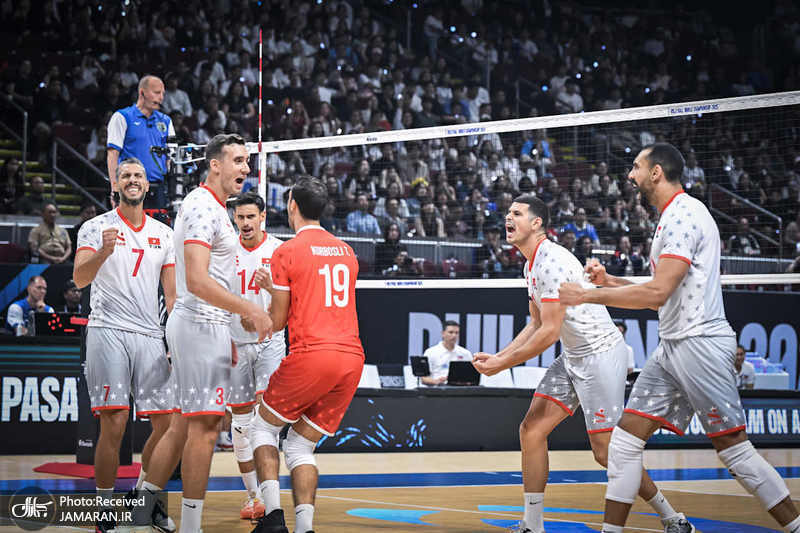 والیبال قهرمانی جهان ۲۰۲۵ تیم ملی والیبال تونس