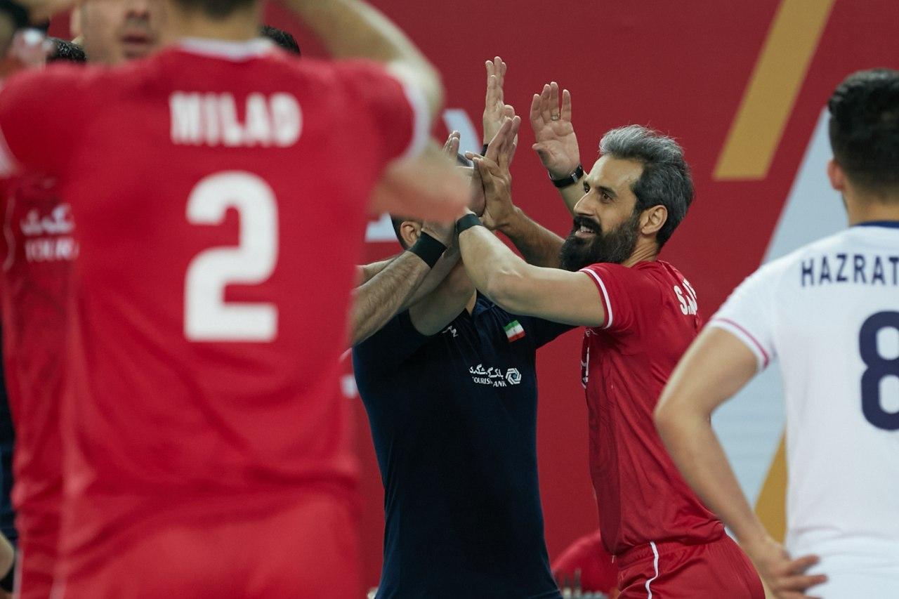 والیبال انتخابی المپیک - تیم ملی والیبال ایران - تیم ملی والیبال چین