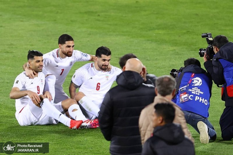 تیم ملی فوتبال ایران علیرضا جهانبخش مهدی طارمی سعید عزت اللهی