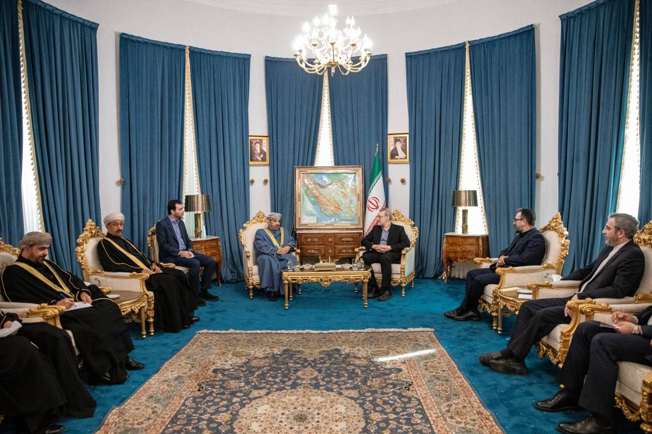 وزیر کشور عمان با علی لاریجانی دیدار کرد (1)