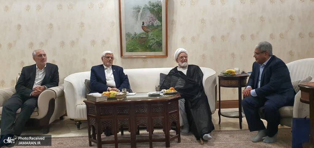 مهدی کروبی و محمدرضا عارف