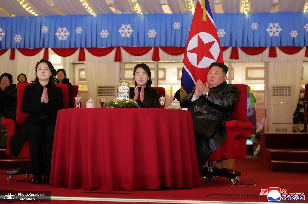 رهبر کره شمالی در جشنهای سال نو شرکت کرد (2)