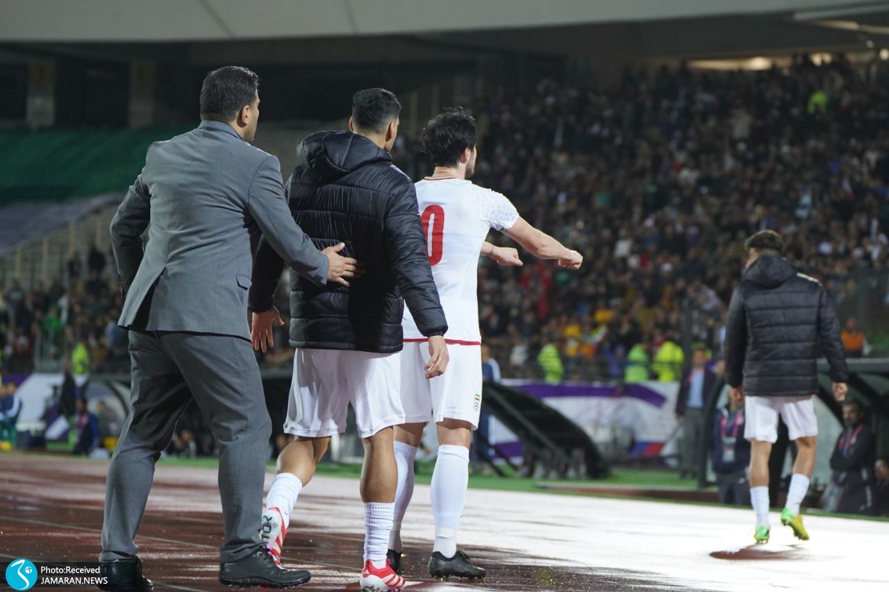 تیم ملی فوتبال ایران سردار آزمون