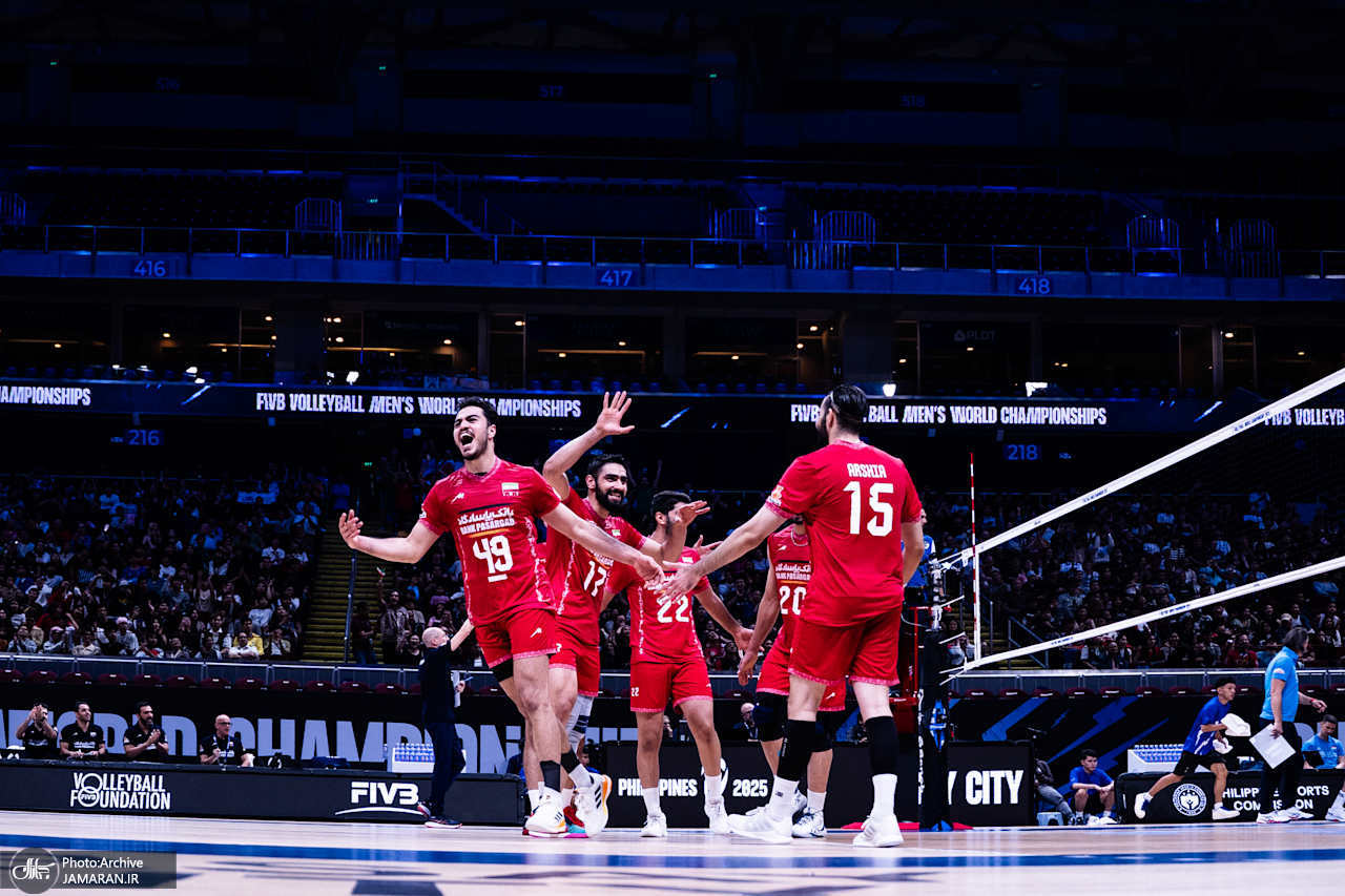 والیبال قهرمانی جهان 2025 تیم ملی والیبال ایران