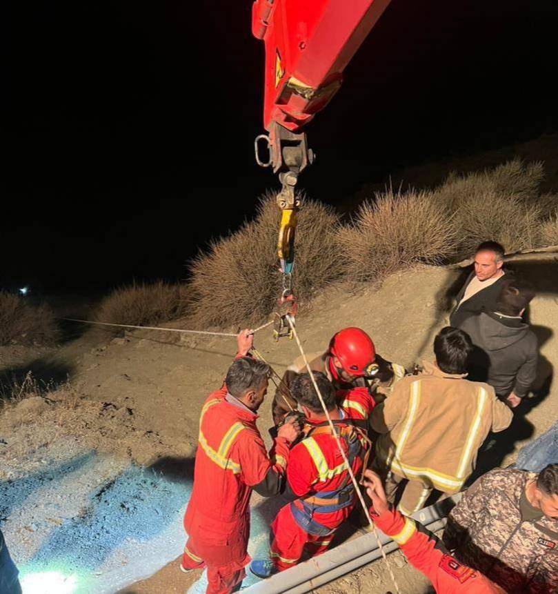 سقوط یک جوان ۱۸ ساله به دره در جاده وردیج (2)