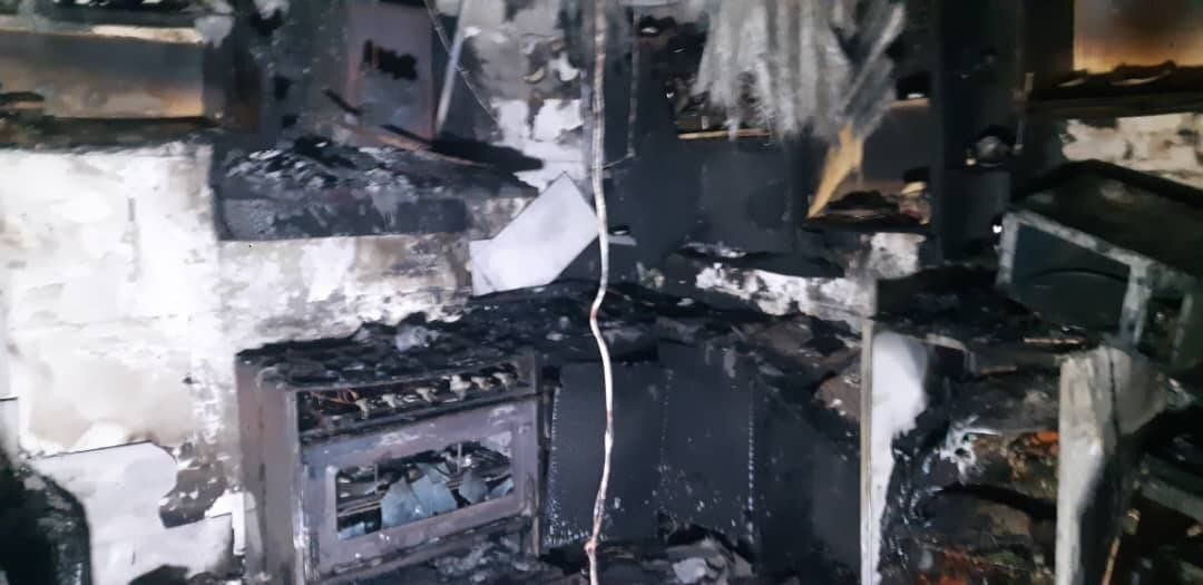 آتش سوزی خوابگاه زنان در تهران (1)