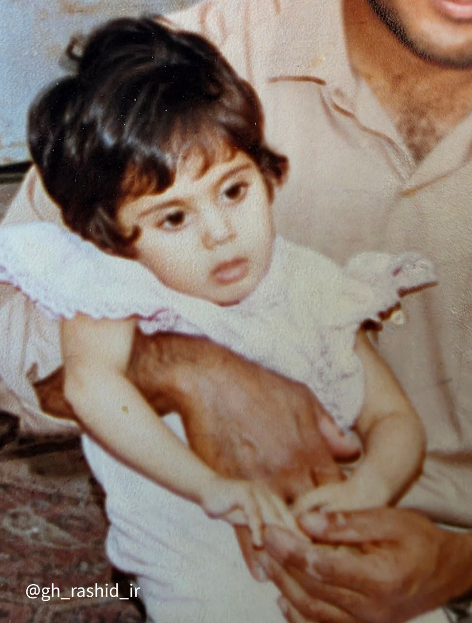 یادداشت احساسی شهید رشید که پس از فوت دخترش نوشت (2)