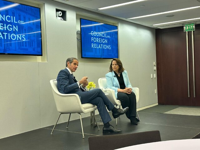 حضور گروسی در اندیشکده شورای روابط خارجی 2