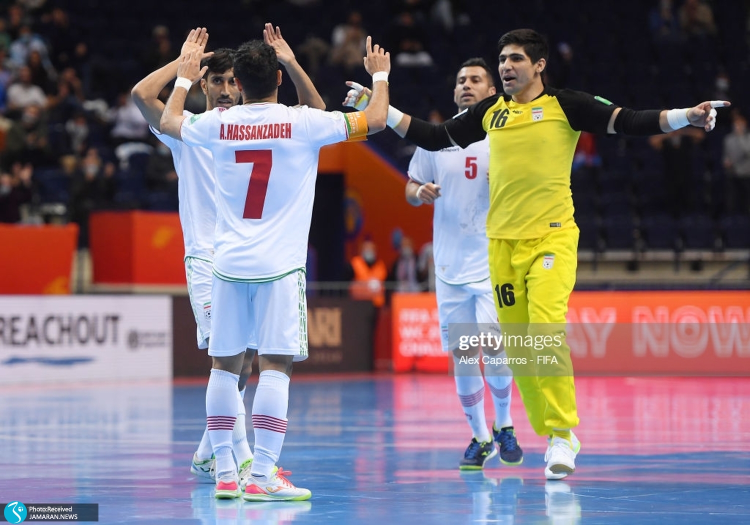 علی اصغر حسن زاده تیم ملی فوتسال ایران آرژانتین