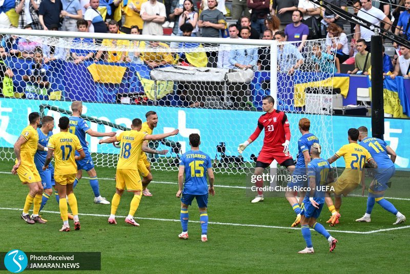یورو ۲۰۲۴ تیم ملی فوتبال رومانی اوکراین آندری لونین