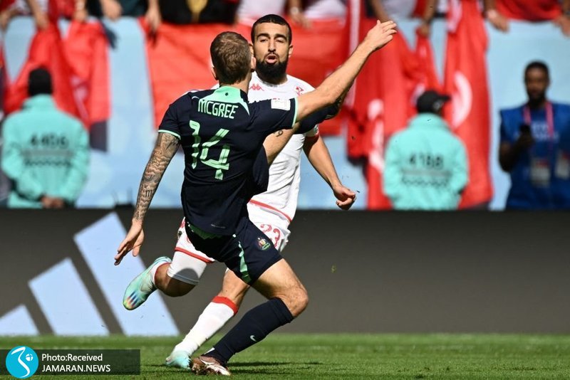 استرالیا تونس جام جهانی 2022