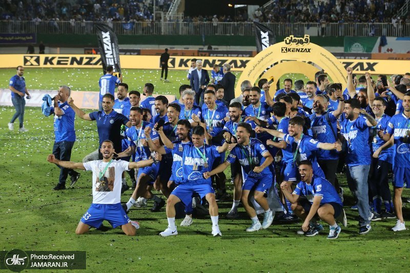 جشن قهرمانی استقلال در جام حذفی