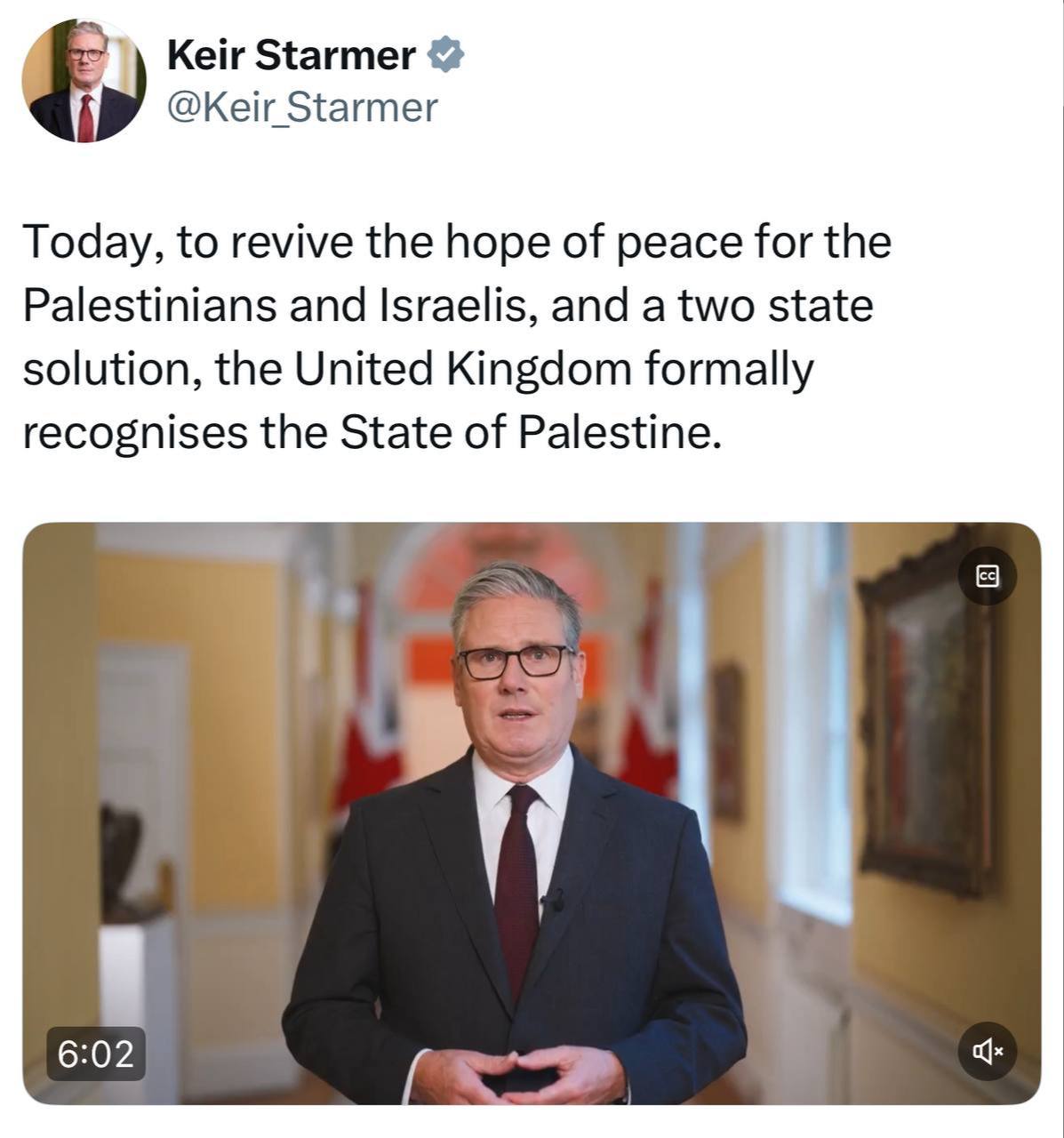 بریتانیا کشور فلسطین را به رسمیت شناخت 2