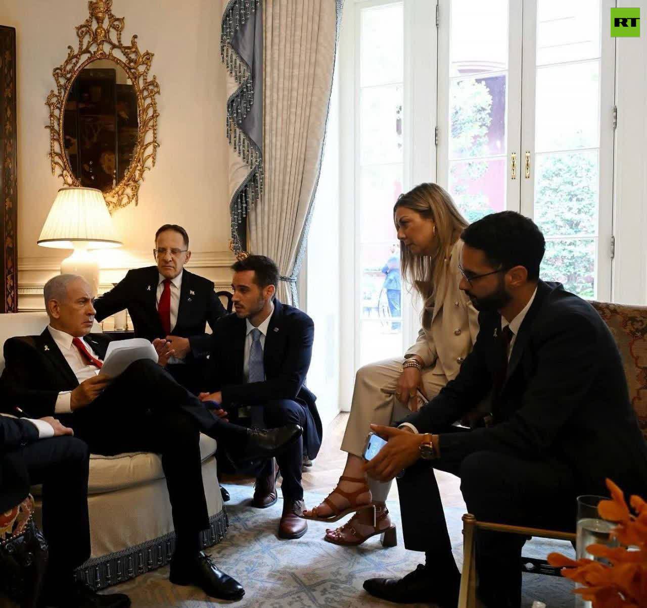 نتانیاهو در کاخ سفید