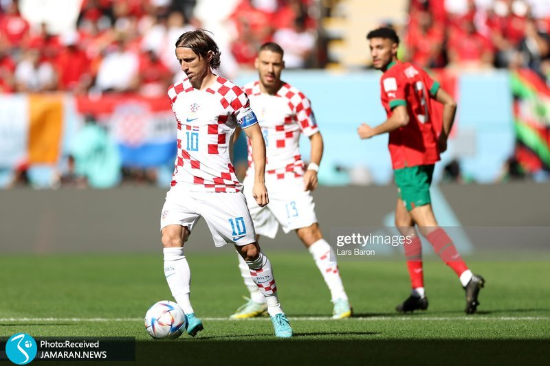 لوکا مودریچ کرواسی مراکش جام جهانی 2022 تیم ملی کرواسی تیم ملی مراکش