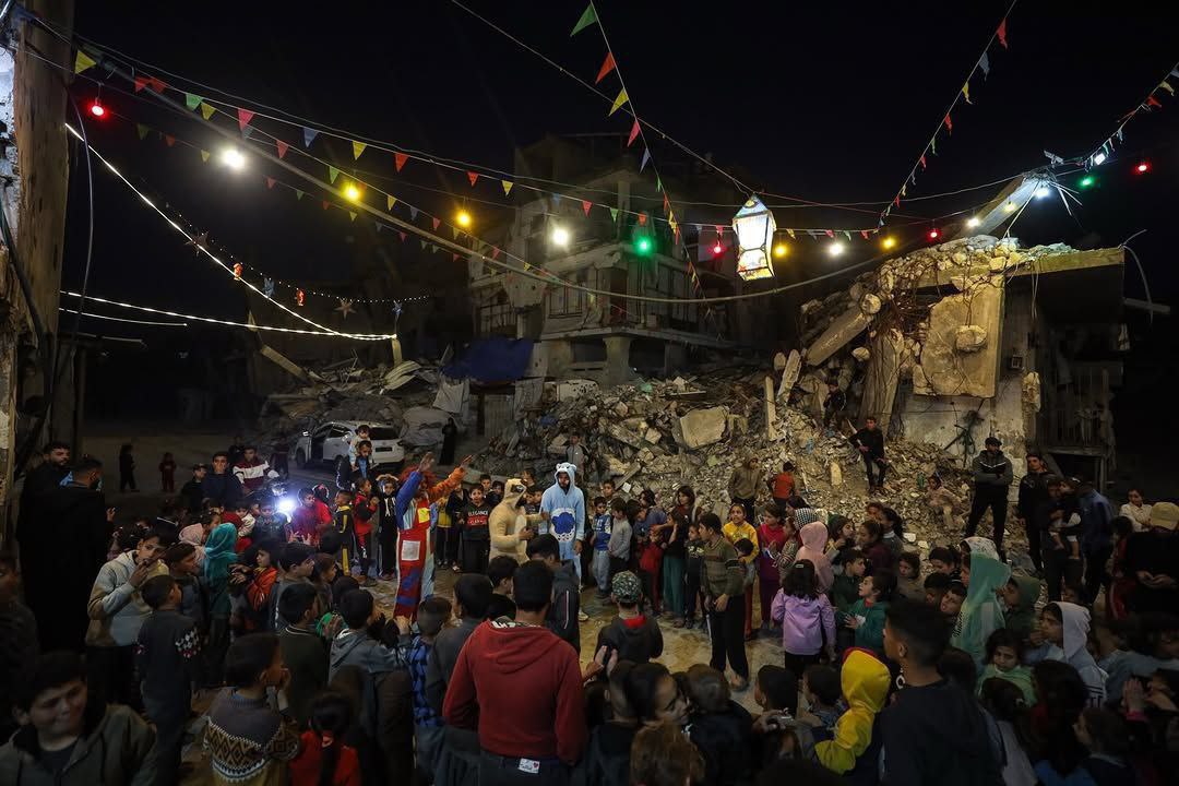 آذینبندی غزه به مناسبت آغاز ماه مبارک رمضان (2)