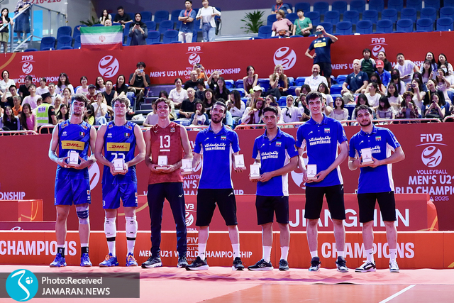 والیبال جوانان جهان متین حسینی