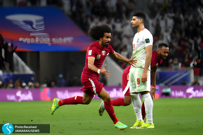 نیمه نهایی جام ملت های آسیا ۲۰۲۳  تیم ملی فوتبال قطر  اکرم عفیف  مهدی طارمی