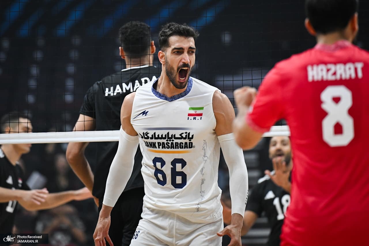 والیبال قهرمانی جهان 2025 تیم ملی والیبال ایران عیسی ناصری