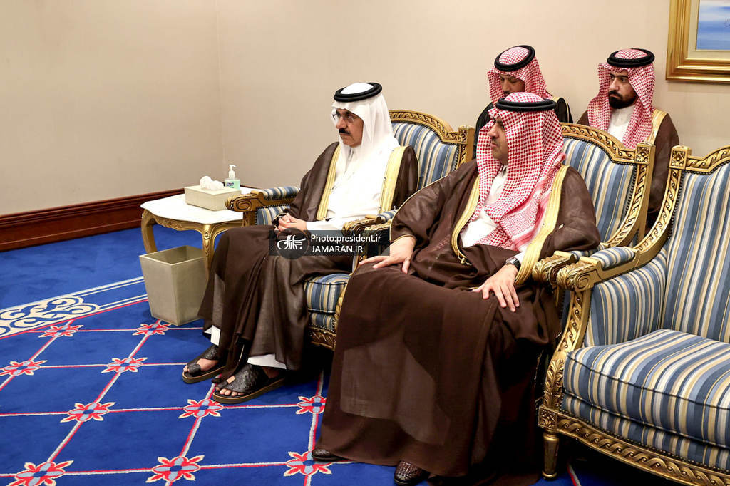 دیدار پزشکیان و بن سلمان در دوحه (4)
