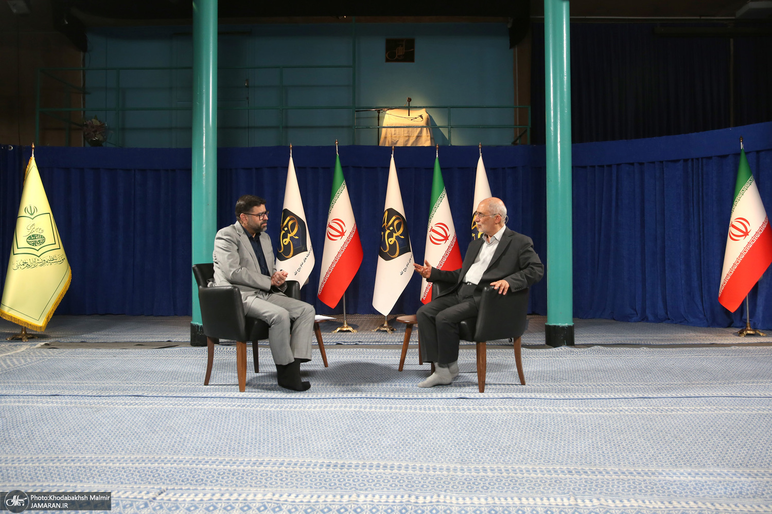 گفتگو حضور با سردار حسین علائی