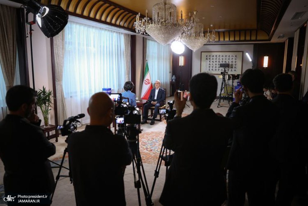 گفت‌وگو دکتر پزشکیان با شبکه مرکزی تلویزیون چین (5)