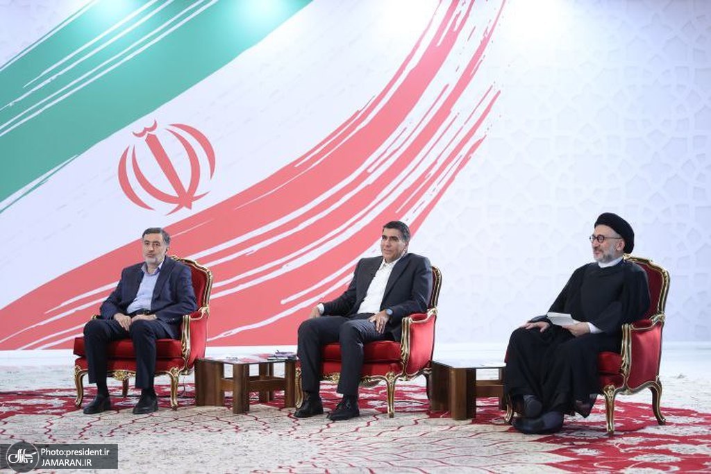 پزشکیان در گفت‌وگو با سه فعال رسانه‌ای-سیاسی (2)