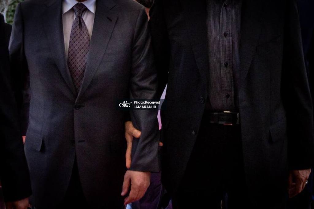 ژست پرتکرار لاریجانی در ملاقات های رسمی