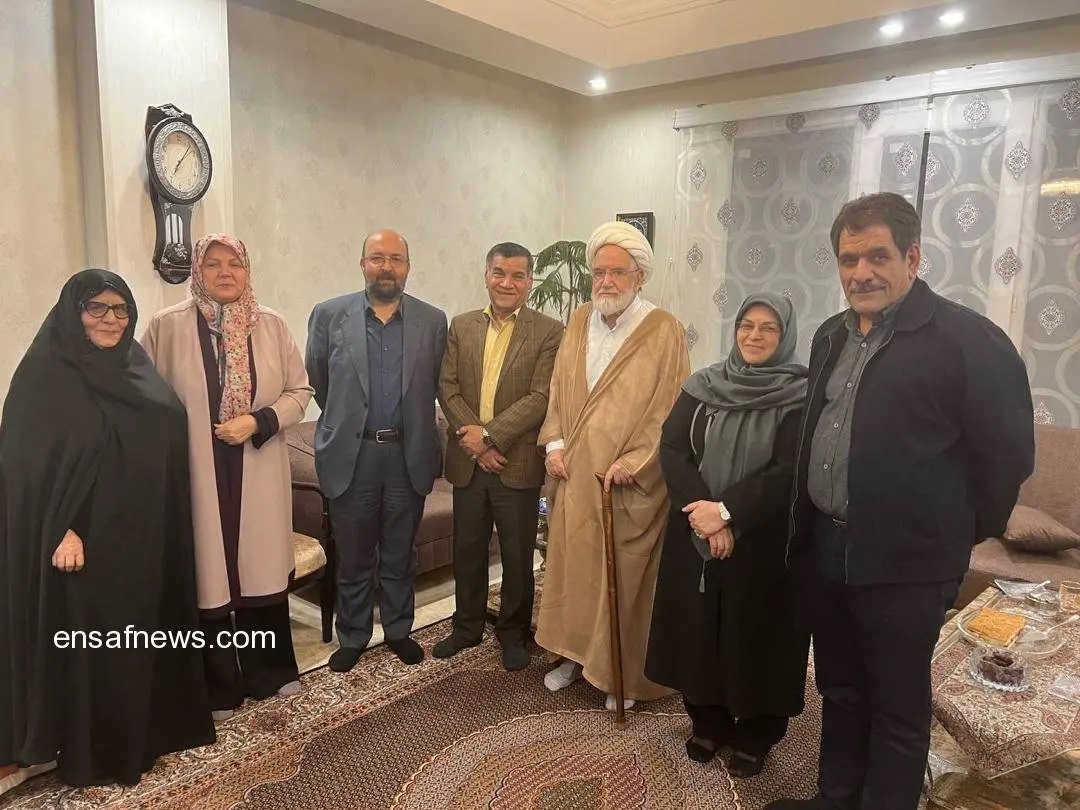 دیدار اعضای جبهه اصلاحات با کروبی