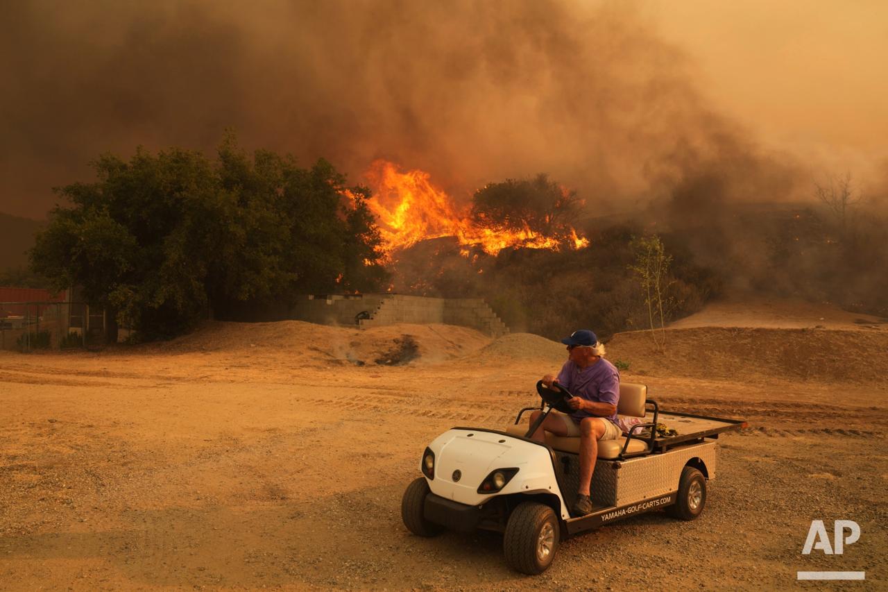 آتش‌سوزی‌های بزرگ جنگلی در کالیفرنیا (1)