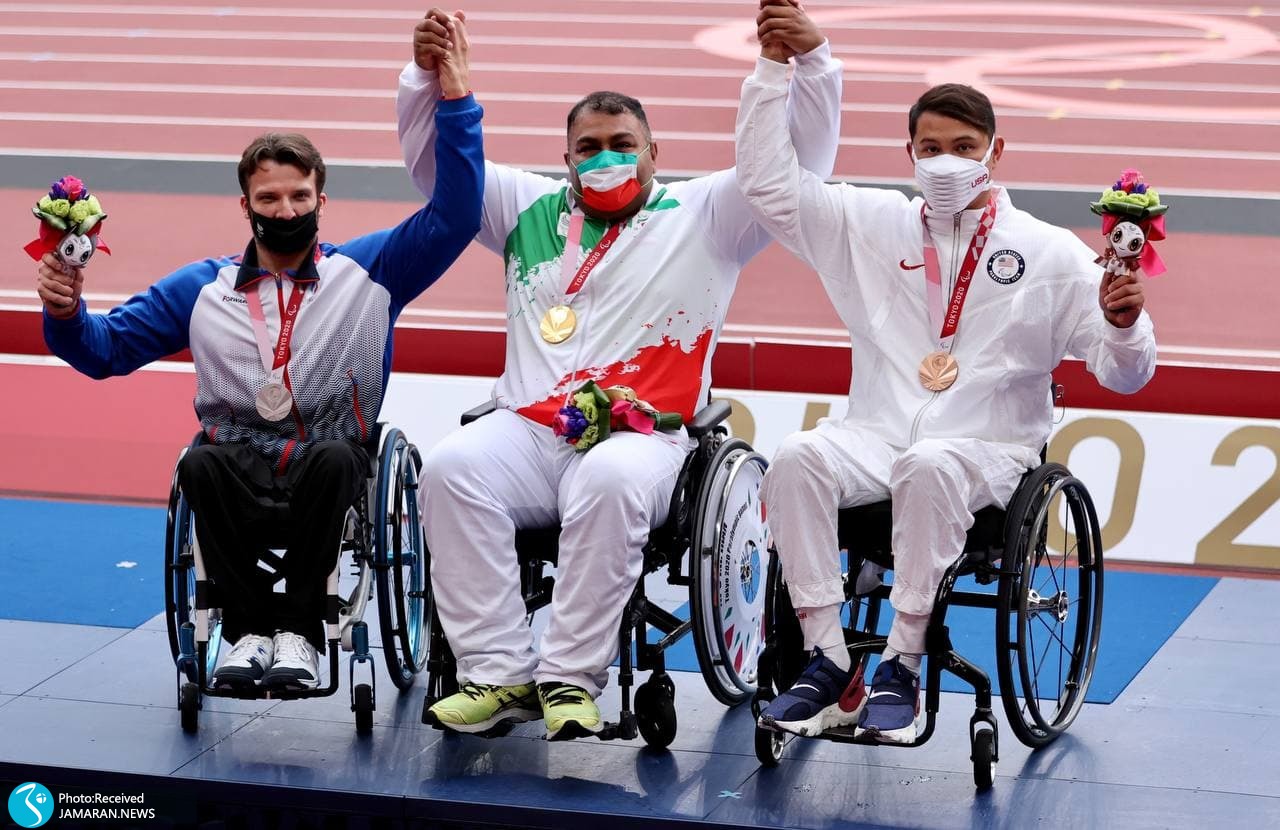 پارالمپیک 2020 - مراسم اهدای مدال طلای حامد امیری