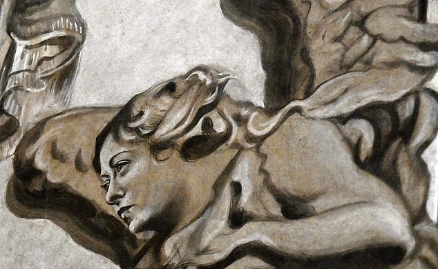 شباهت عجیب فرشته‌ای در یک نقاشی مذهبی به نخست‌وزیر ایتالیا خبرساز شد 2