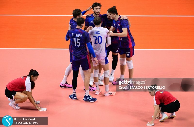 والیبال قهرمانی اروپا تیم ملی والیبال فرانسه