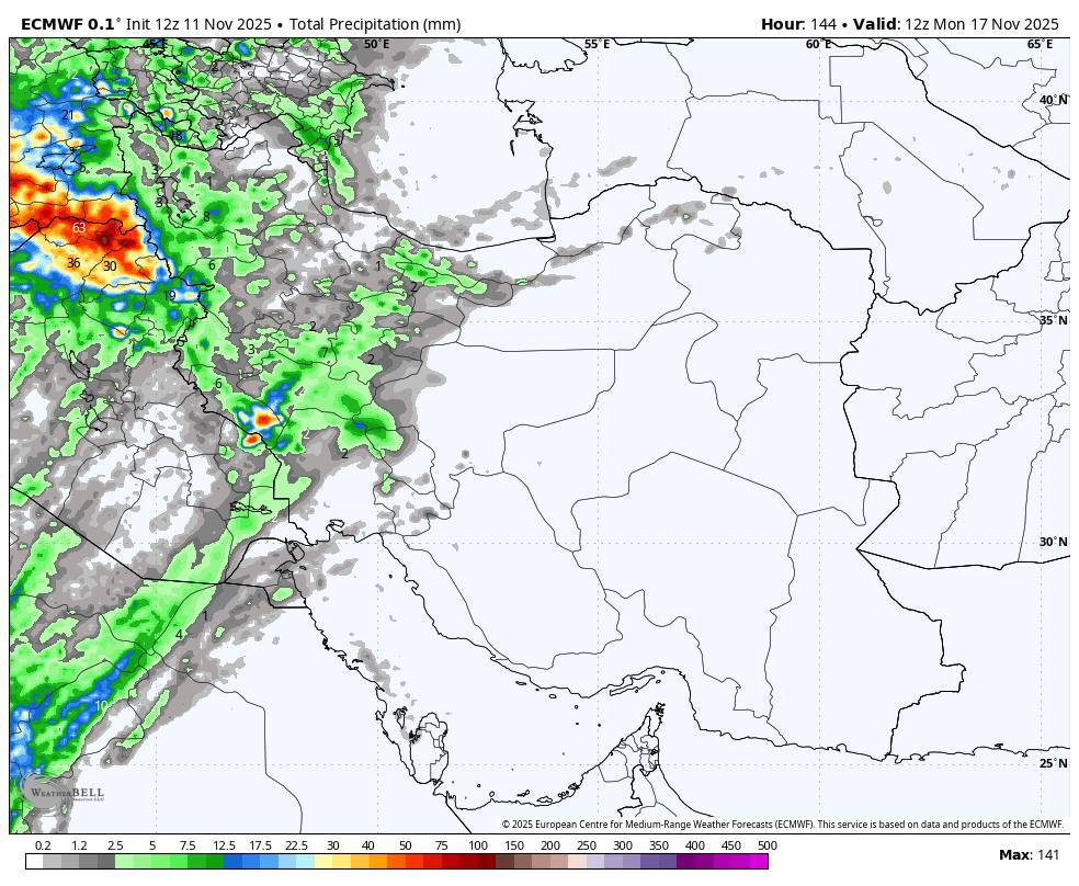 نقشه هواشناسی