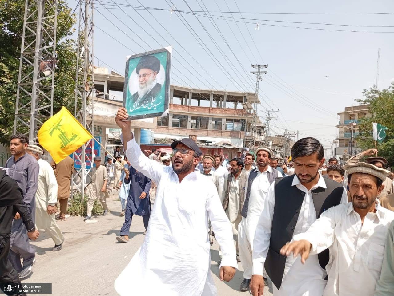 اعلام حمایت مردم پاکستان از ایران