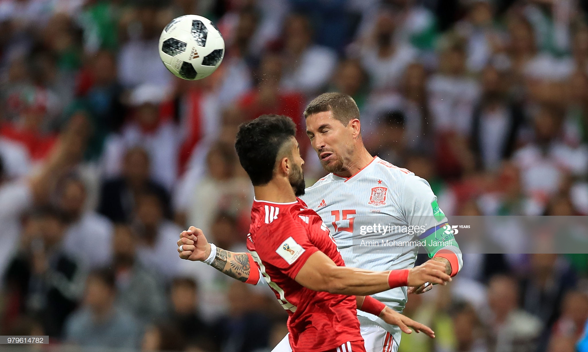 عکس های بازی ایران و اسپانیا در جام جهانی 2018 روسیه