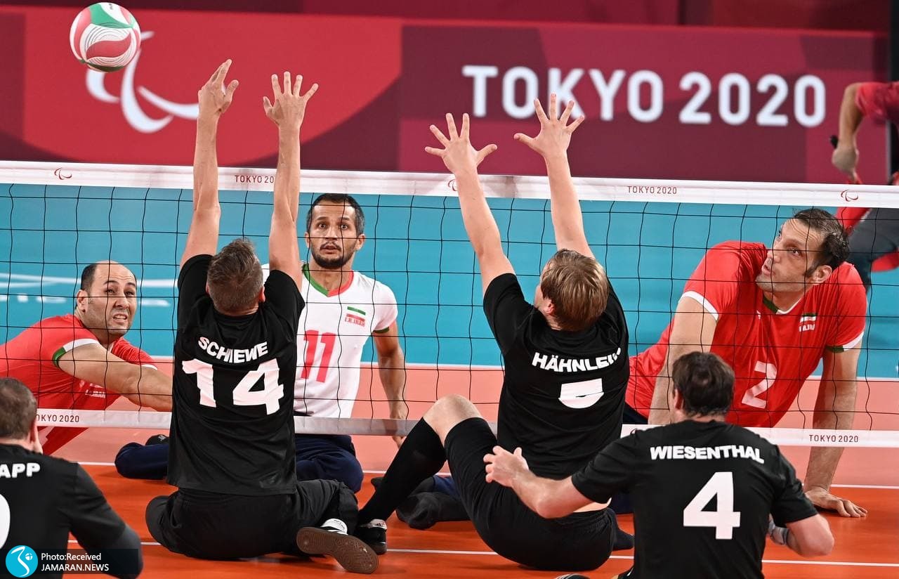 والیبال نشسته پارالمپیک 2020 - ایران - آلمان
