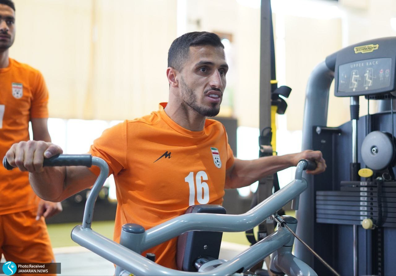 اردوی تیم فوتبال ایران علی علیپور