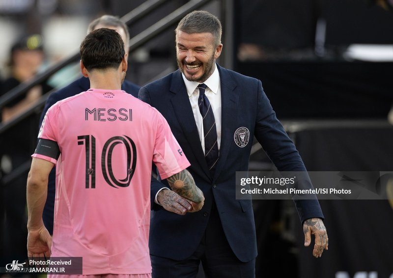 اینترمیامی دیوید بکام لیونل مسی