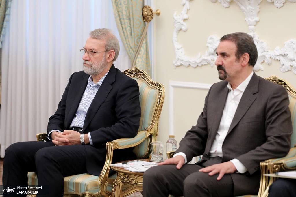 لاریجانی و پزشکیان (5)