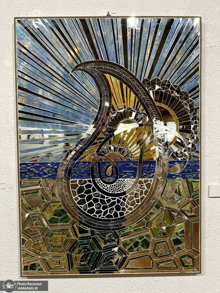 آینه‌کاری ایرانی؛ از کاخ‌ها و خانه‌های اشراف تا تابلوهای مدرن